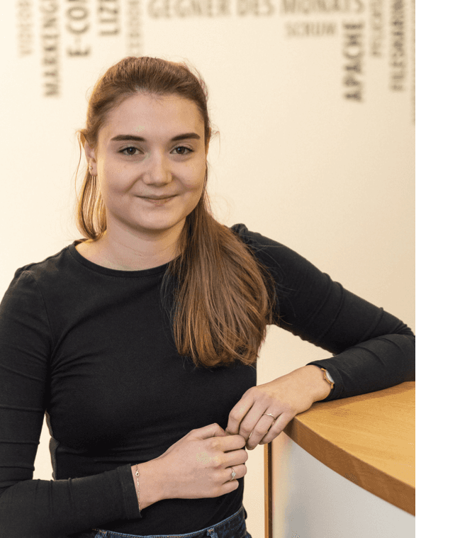Porträt Jessica Hupfer, Rechtsanwaltsfachangestellte